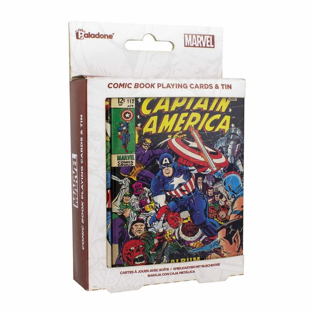 Captain America Comic Cover Playing Card Deck