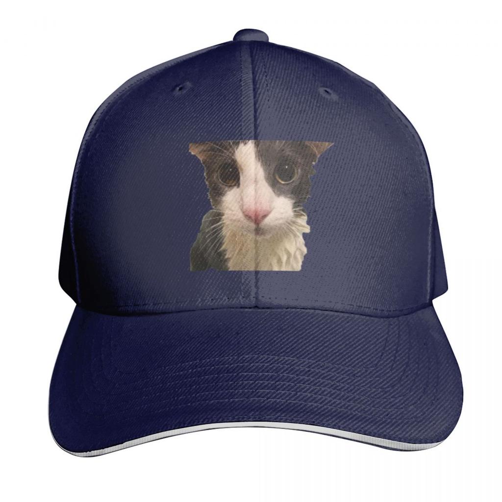 Soggy Cat Baseball Cap funny hat Rugby western Hat Fishing cap Womens Unisexs