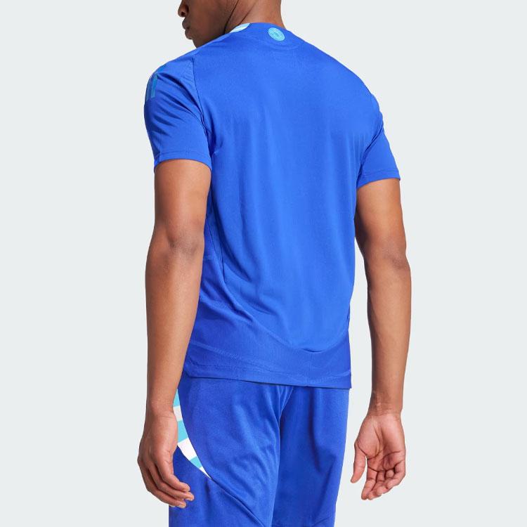 Adidas Argentina 2024 Away Authentic Jersey Lucid Blue Men Streetwear IP8384