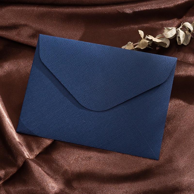 5 Peças Padrão Linho Retrô Envelope Carta de Confissão para Namorada Convite de Negócios de Alta Qualidade Cartão Postal Capa para Carta Convite