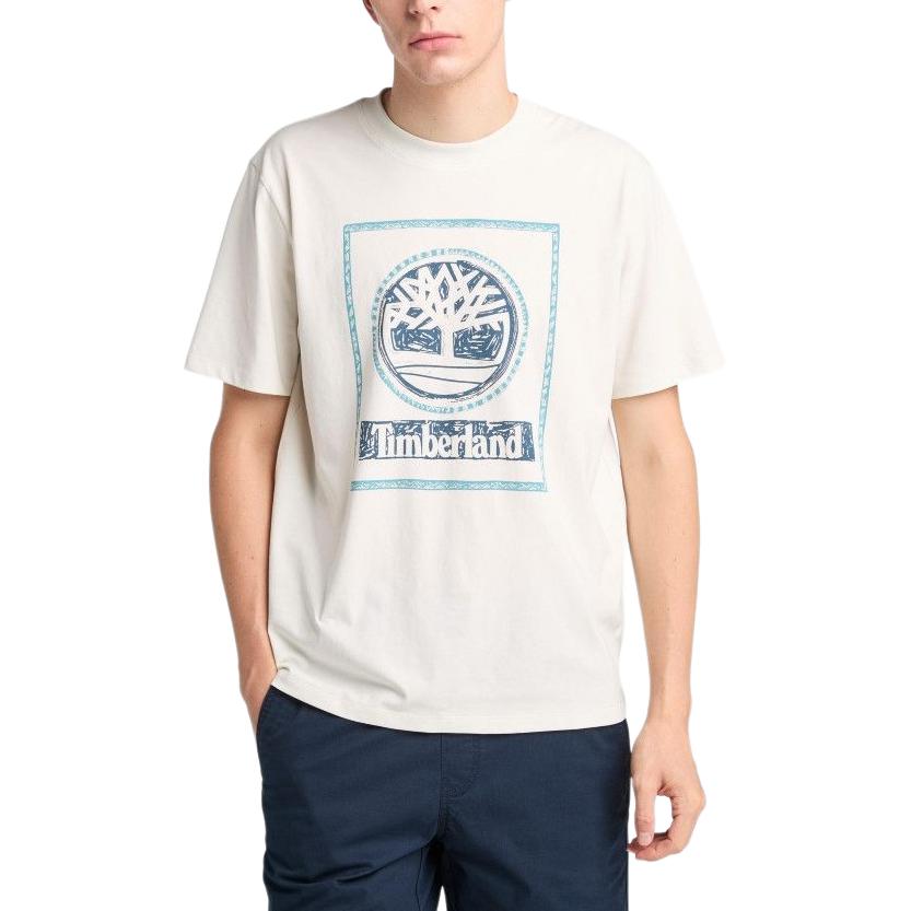 Timberland Versatile Casual Round Neck Pullover Soft Short Sleeve T-Shirt Men Tops A6A5U-CM9 L