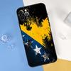 Bosnia and Herzegovina Flag Phone Case For iPhone 15 Pro 16 Pro 11 13 14 Pro Max 12 Mini XR 16 15 Plus 16e Cover Shell