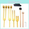 Aluminum Alloy Tuning Fork Set For Fitness Equipment And Massage Therapy With Cleaning Tools