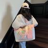 Yoga Pouch Expandable Travel Bag Contrast Color Anti-Splash Water Handbag  Work