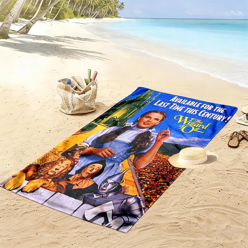 Fantasy Adventure Journey beach towel Outdoor camping beach Absorbent bath towel swim quick-drying swim towel Travel and vacation towels beach