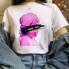 Zogankin Harajuku T Shirt Women Fun Spoof Tops Tee Japnese Anmie Character Print T Shirt 90S