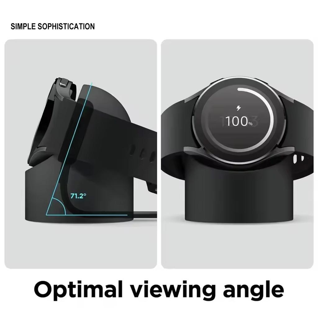 Compatible with Samsung Galaxy Watch 7 Charger Stand 40 44 46mm Galaxy Watch 3 4 5Pro 6 Charge silicone Stand Charging baser