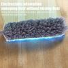 Electrostatic Dust Duster Telescopic Flexible Stainless Steel Household Feathers Duster Cleaning Tool Microfiber Dust Brush