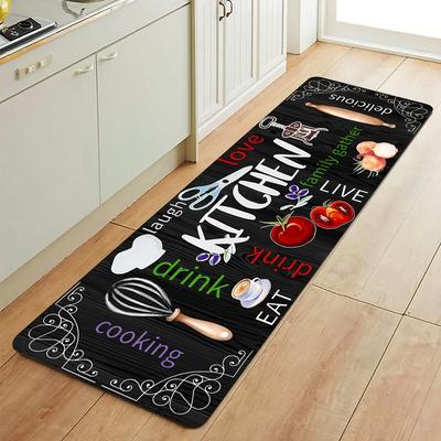1 Pezzo Tappeto da Cucina con Personaggi Tappeti da Cucina Antiscivolo Zerbini Pop Art Tappeto per Soggiorno Tappetino da Bagno Tappeto per Casa Lavandino Lavanderia Decorazione