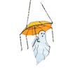 Mysterious Umbrella Ghost Acrylic Halloween Decoration Sun Catcher Pendant Hanging Decoration Home Atmosphere Decoration