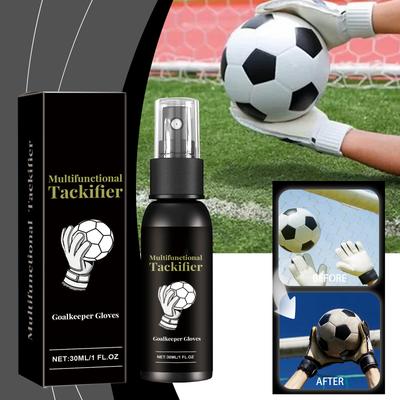 Goalkeeper Gloves Grip Strength Spray Gloves Increase Viscosity Improve Grip Strength Tackifier Spray 30ML