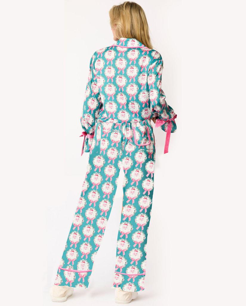 2024 New Women's European & American Print Pajama Suit