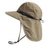 Unisex Summer Sun Hat with Full Face UV Protection for Outdoor Activities, Fishing, and Mountaineering. Breathable and Protective.