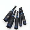 80mm Hex Socket Nut Driver Drill Bit Adapter 1/3/5pcs Socket Wrench Extension Sleeve 6/8/10/12/14mm Tools Socket Adapter