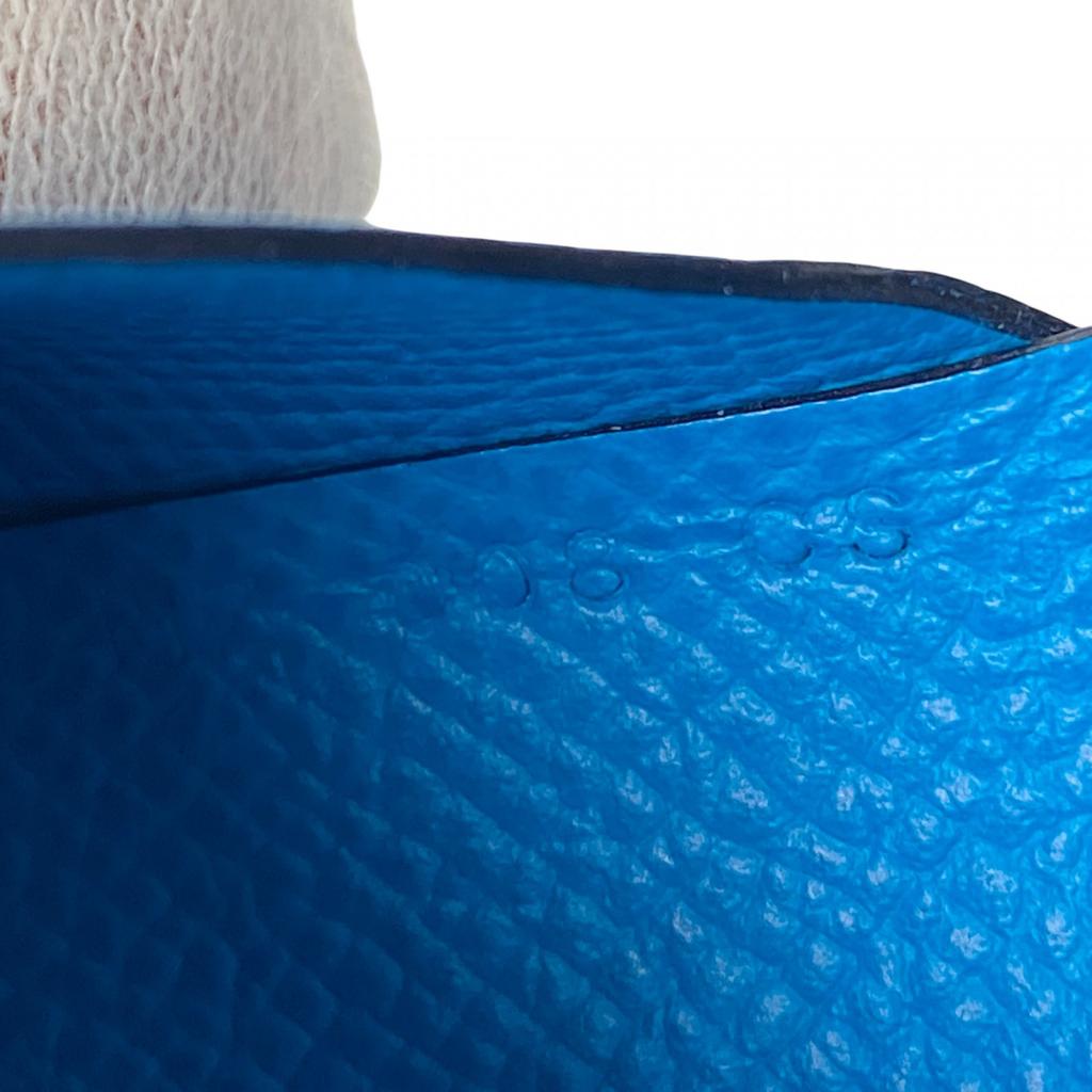 Used HERMESCoin Case Blue Women