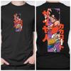 Summe Hot Sale Dragon Ball Son Goku Japanese Anime Printing T-shirt Men Women Hip Hop Punk Streetwear T-shirt  Y2K Gothic Cotton Oversized T-shirts