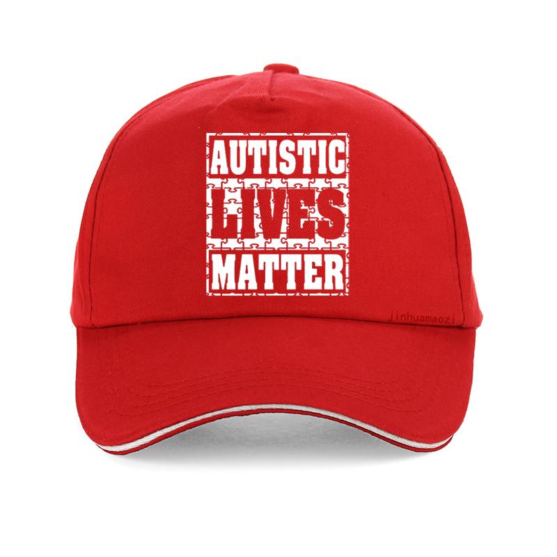 Lustiger Autistisches Leben Zählt Unisex Hut Autismus Bewusstsein Baseballkappe Grafikdruck Männer Frauen Outdoor Sonnensnapback Hut Gorras