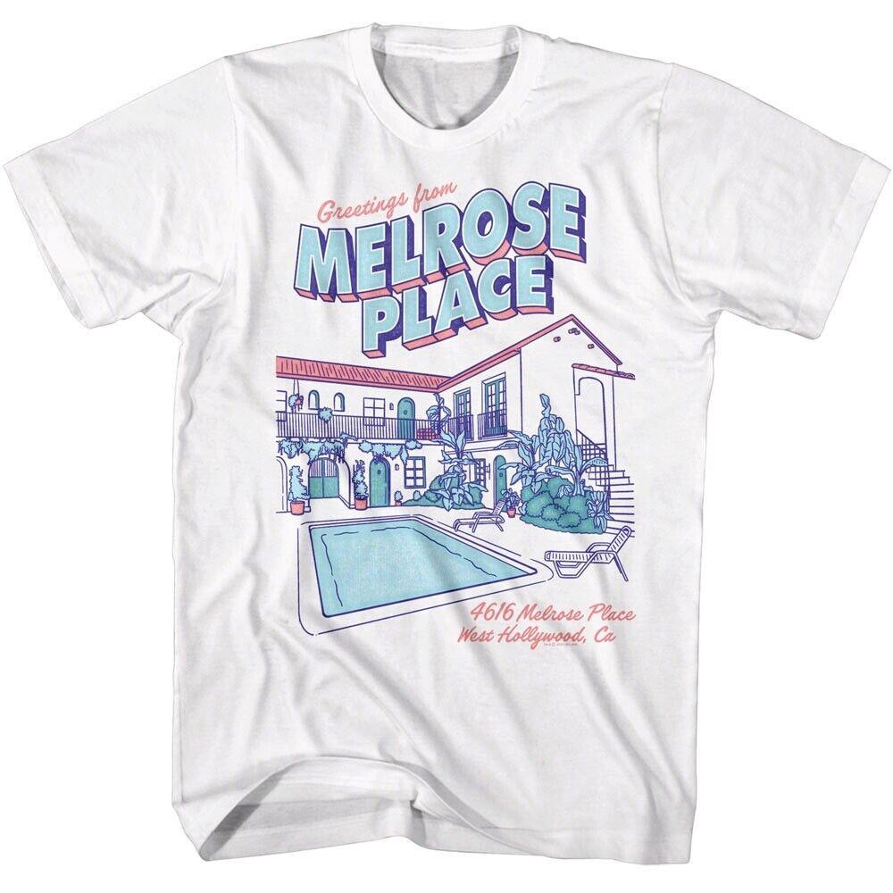 Melrose Place Greetings from West Hollywood Men T Shirt XXXXL