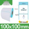 100x100x150 Durable Thermal Waybill & Barcode Label Paper