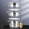 Hanle HL-RC01 304 Stainless Steel Steamer Pot