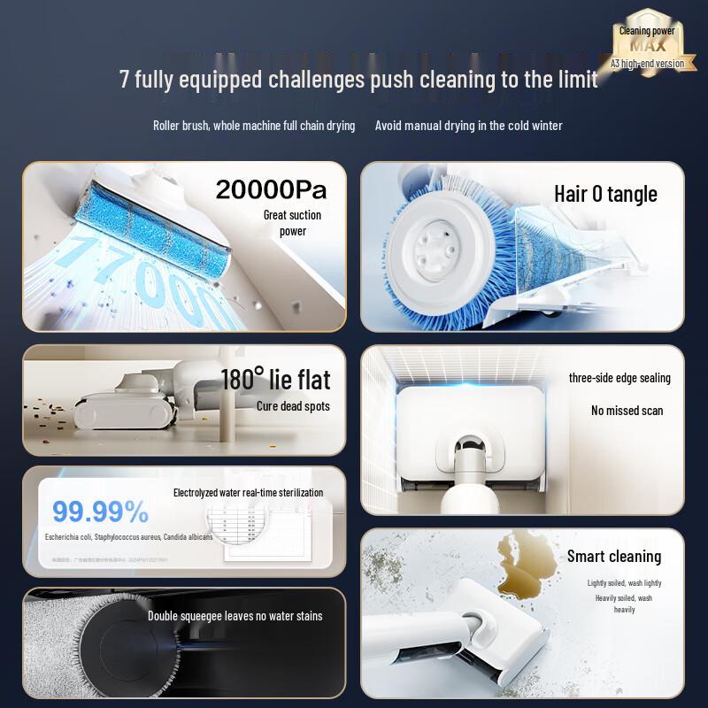 HAIER A3 Cordless Hot Wash Wet Dry Vacuum
