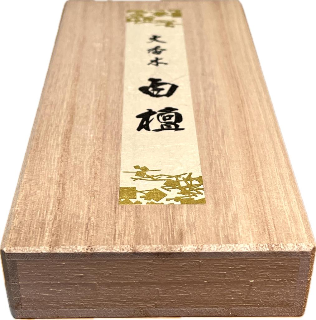 Buddhist Founded In Rosan Sandalwood Incense Made In In a Paulownia Wood Box Pure Sandalwood Scent from India Gift Approximately 60 Sticks [Fujii
