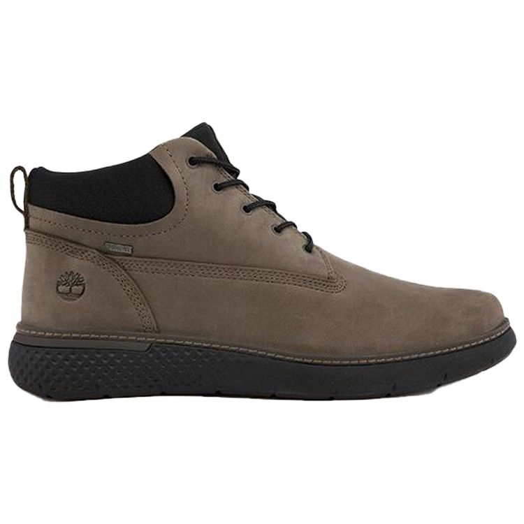 Timberland Cross Mark Breathable Durable Comfortable Versatile Ankle Outdoor Boots Men Boots Dark-Brown A42XH