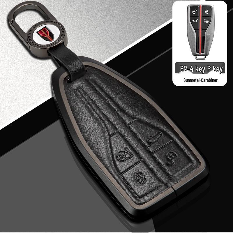 Premium Biao Che Zu Hongqi H5/HS7 Key Case for Men & Women – Full-Cover Protective Bag