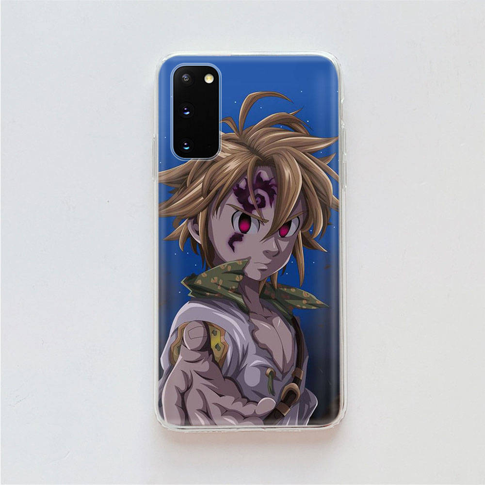 AD84 Seven Deadly Sins Clear Case for Samsung A04 A14 A23 A34 A54 M23 M33 M52 M53 Realme 10 9 C30S C35 C55 VIVO Y02 Y21 Y33S Y51 X80 V25 Cover