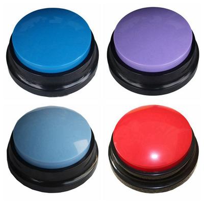 Recordable Voice Recording Noise Makers Pet  Supplies Voice Repeater Recording  Talking Button Dog Toys Answering Buttons