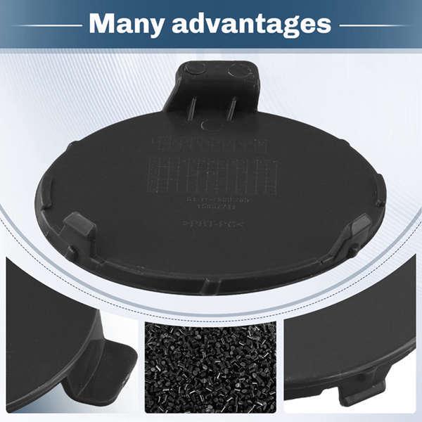 Paar 51118043981 Abschlepphakenabdeckungen für 05-13 BMW M3 E90/E92/E93 Frontstoßstange.