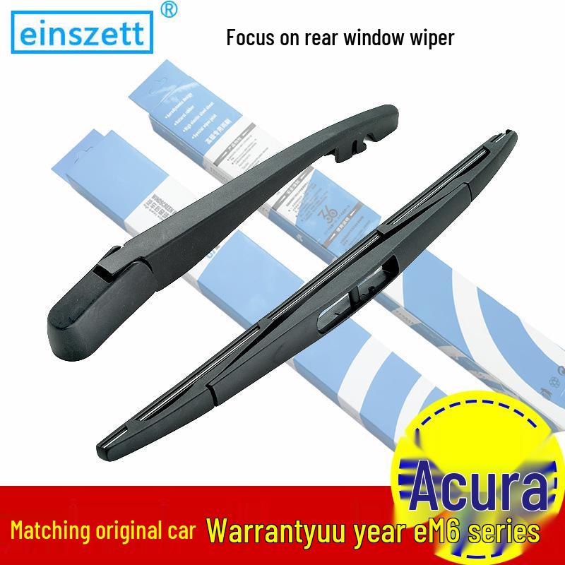 Rear Window Wiper Blade & Arm Assembly for Acura MDX, RDX, CDX, TSX - Boneless Rubber Strip Available