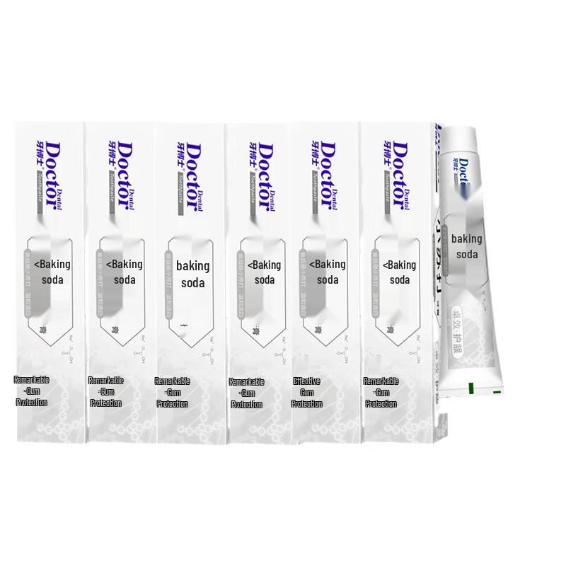 Yaboshi Baking Soda Gum Protection Toothpaste 6-Pack