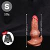 Realistic Knot Silicone Butt Plug, Large Thick Soft Anal Plug with Anchor Base, Flexible Knotted Design,Premium Silicone Adult Toy, Discreet Packaging