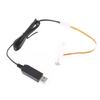 Sustainable USB Battery Conversion Cable for 6V LR6  Battery Operated Devices,Long Wire for Easy Setups