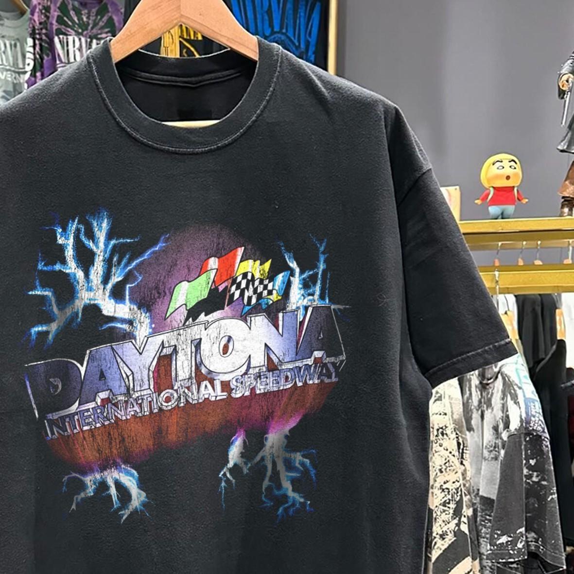 Daytona Int Speedway Promo T-Shirt Black XXL L