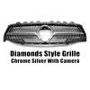 XVIP Diamant Stil Frontstoßstange Kühlergrill für Mercedes Benz CLA-Klasse W118 X/C118 2020-2023 CLA180 CLA200 CLA220 CLA250 CLA35 AMG