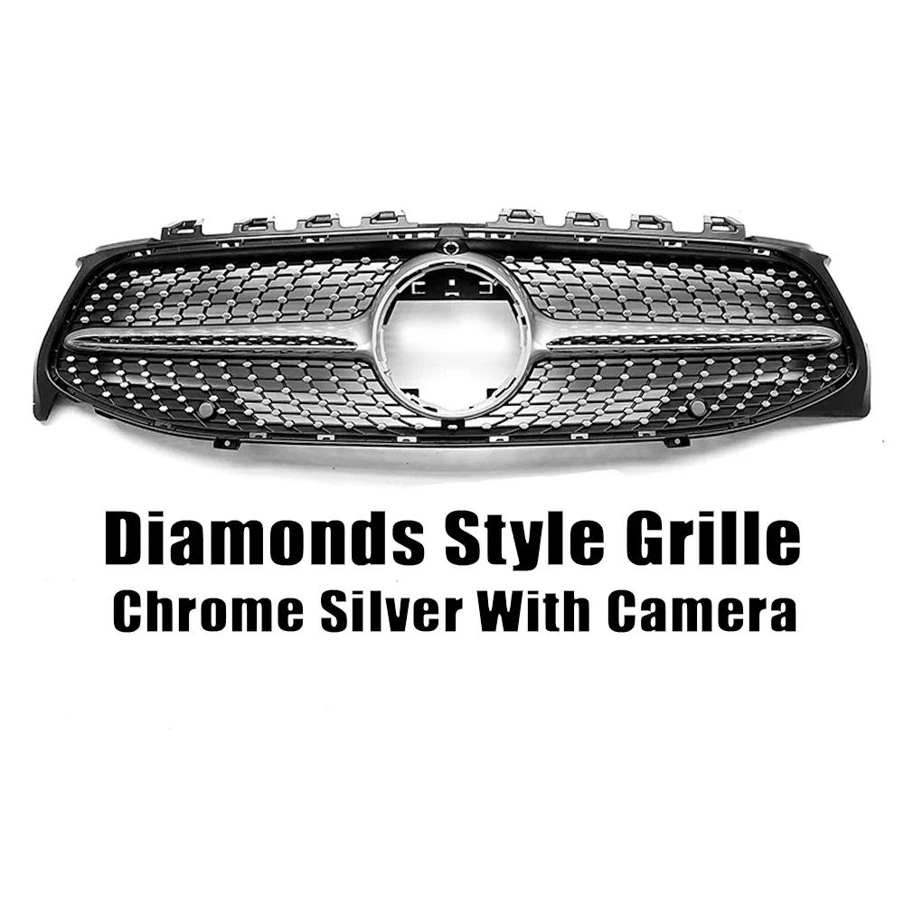 XVIP Diamant Stil Frontstoßstange Kühlergrill für Mercedes Benz CLA-Klasse W118 X/C118 2020-2023 CLA180 CLA200 CLA220 CLA250 CLA35 AMG