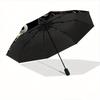 1pc Yin and Yang Dragons Fully Automatic Folding Portable Umbrella, 8 Iron Frames, Three-Fold Design, Suitable for All Seasons, Suitable for Outd