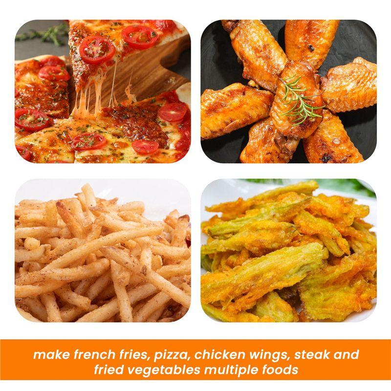 M-Modern-Air Fryer Partition Plate Frying Plate Steaming Plate Grill Rack Baking Tray Replacement Tray