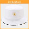 Summer Sun Protection Fisherman Hat With Double Side Daisy Pattern For Women And Men