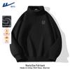Warrior Men's Fleece-Lined Half-Zip Stand Collar Sweatshirt