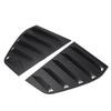 Golf 6 MK6 Rear Window Louver, Black Paste-On for 10-14 Models