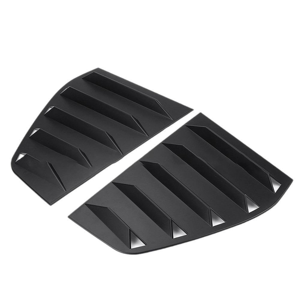 Golf 6 MK6 Rear Window Louver, Black Paste-On for 10-14 Models