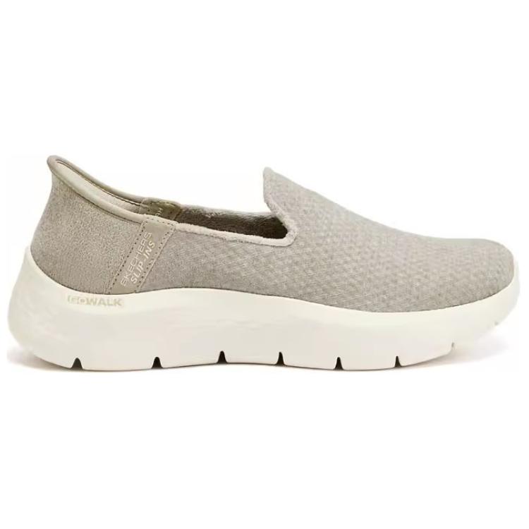 Skechers WOMEN'S GO WALK Breathable And Resilient Low-Top Casual Shoes Women's Taupe