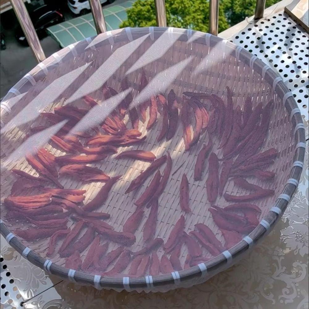 Anti-fly Insect Food Cover Foldable Mesh Cover Durable Fan Cover  for Food Barrels Sauce Jars