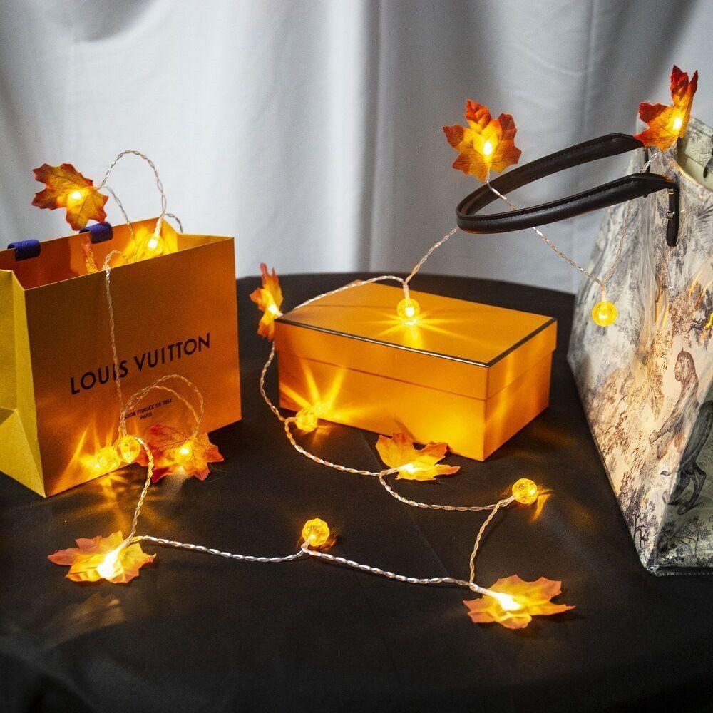 Thanksgiving For Indoor Outdoor Garden DIY Halloween Home Decor Lights String ornament Garland Lamp