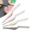 New Kitchen Tool Chef BBQ Clip Stainless Steel Barbecue Tongs Food Tweezer