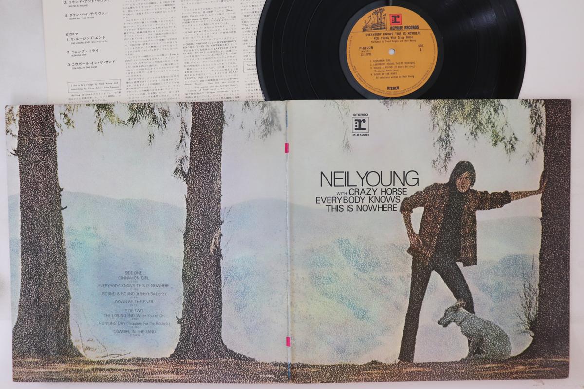 

LP Record NEIL YOUNG - Everybody Knows This Is Nowhere P8122R REPRISE 1973 Japan Rock