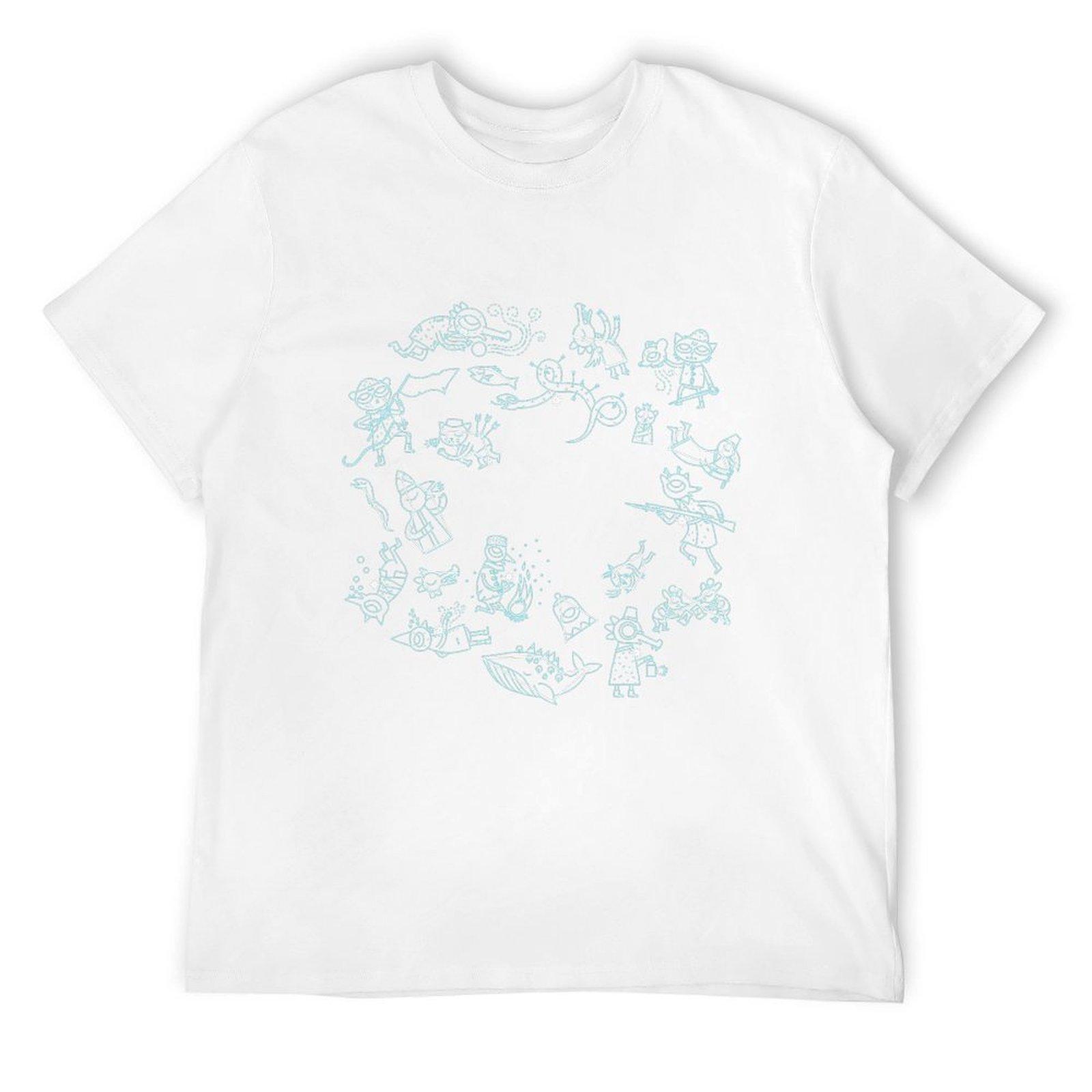 Футболка Night in the Woods Constellations футболка оверсайз аниме мужские футболки champion S